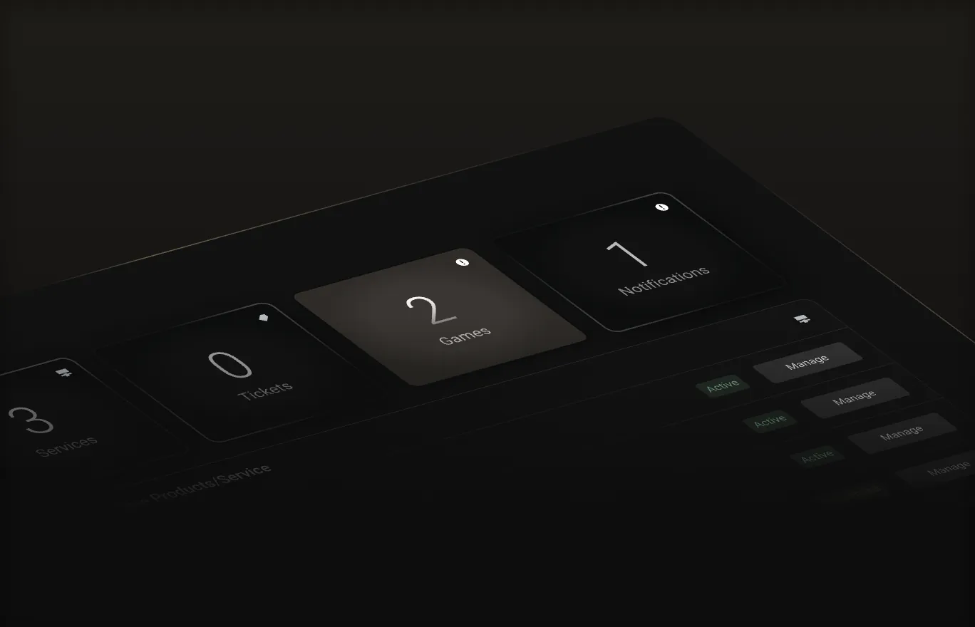 Easy to use web interface
